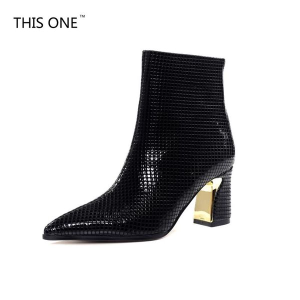 boots this one 2021 spring autumn shoes woman stretch strange style heels genuine leather zipper white ankle, Black
boots this one 2021 spring autumn shoes woman stretch strange style heels genuine leather zipper white ankle, Black