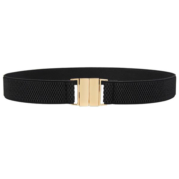 fashion women's cummerbunds wide belt red elastic solid casual wedding waist gold buckle belts stretchy waistband for lady dress wmtqbv, Black;brown
fashion women's cummerbunds wide belt red elastic solid casual wedding waist gold buckle belts stretchy waistband for lady dress wmtqbv, Black;brown