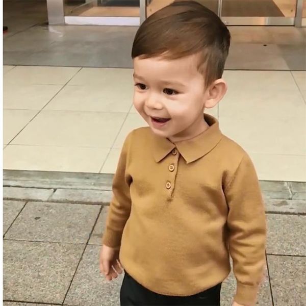 pullover 2021 autumn winter baby boys girls sweaters 1-5yrs kids clothing turn-down collar pure color knitted sweater, Blue
pullover 2021 autumn winter baby boys girls sweaters 1-5yrs kids clothing turn-down collar pure color knitted sweater, Blue