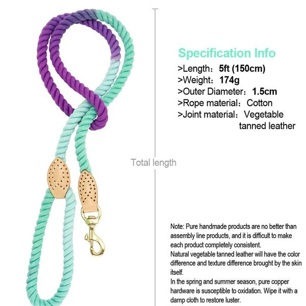 4 colors durable nylon dog leash pet puppy walking training dog leash lead dogs leashes strap belt cotton traction rope wmtpmt
4 colors durable nylon dog leash pet puppy walking training dog leash lead dogs leashes strap belt cotton traction rope wmtpmt