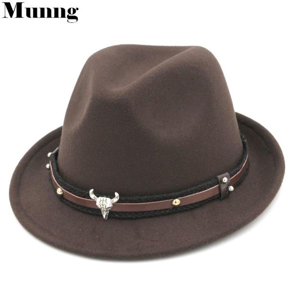 wide brim hats munng wool blend fedora hat trilby cap stiff upturn leather band, Blue;gray
wide brim hats munng wool blend fedora hat trilby cap stiff upturn leather band, Blue;gray
