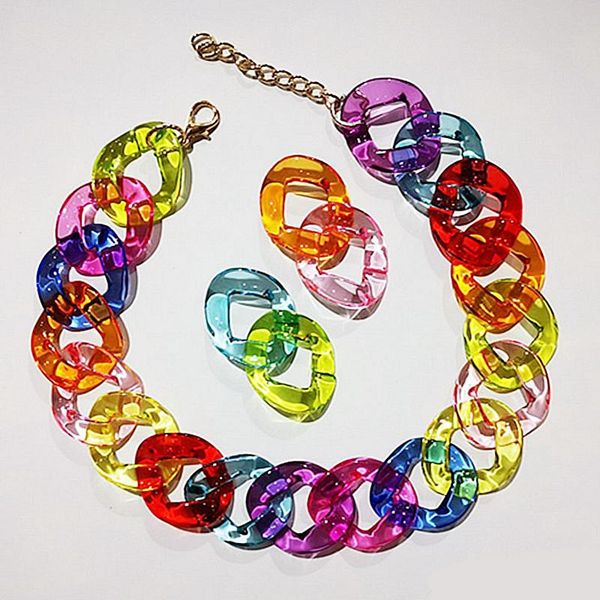 chains fishsheep transparent acrylic chain big necklace for women colorful clear choker collar 2021 fashion jewelry gift, Silver
chains fishsheep transparent acrylic chain big necklace for women colorful clear choker collar 2021 fashion jewelry gift, Silver
