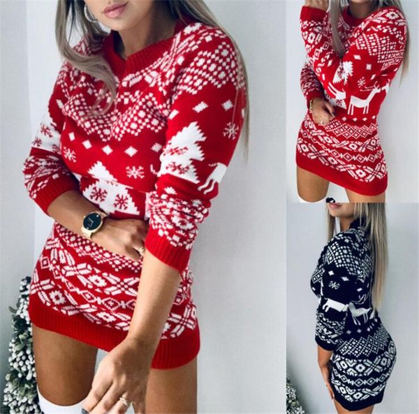 women sweater dress christmas theme casual long sleeves knitted sweaters ladies clothing winter designers sweatershirt s-2xl ly11202, White
women sweater dress christmas theme casual long sleeves knitted sweaters ladies clothing winter designers sweatershirt s-2xl ly11202, White