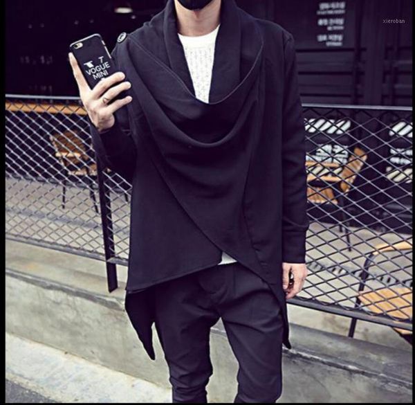 s-5xl 2020 new spring autumn men fashion personality novelty design short trench irregular mantissas coat plus size cloak coat1, Tan;black
s-5xl 2020 new spring autumn men fashion personality novelty design short trench irregular mantissas coat plus size cloak coat1, Tan;black