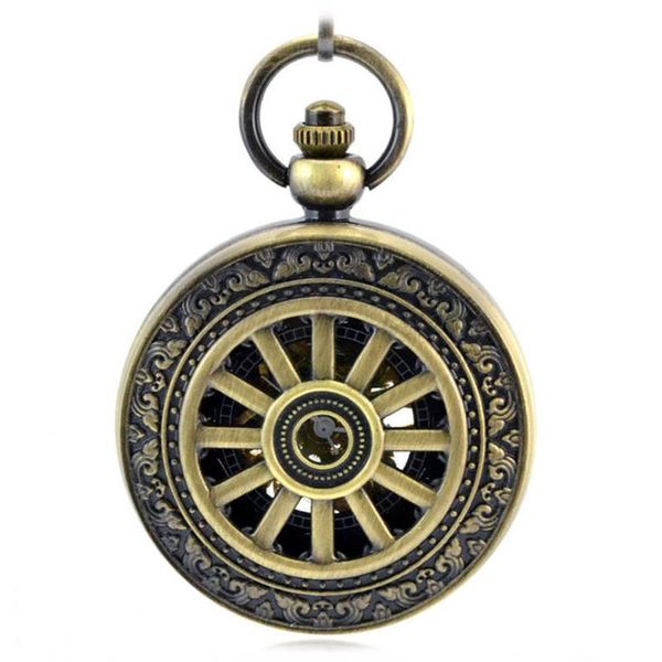 pocket watches roman style bronze wheel retro hollow skeleton automatic mechanical watch men's vintage hand wind clock necklace, Slivery;golden
pocket watches roman style bronze wheel retro hollow skeleton automatic mechanical watch men's vintage hand wind clock necklace, Slivery;golden