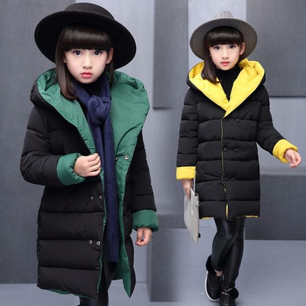 down coat children down&parkas winter kids outerwear girls casual warm hooded jacket for solid reversible wear coats 4-12y, Blue;gray
down coat children down&parkas winter kids outerwear girls casual warm hooded jacket for solid reversible wear coats 4-12y, Blue;gray
