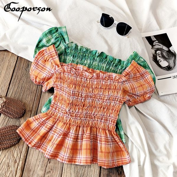 gooporson toddler blouse girls ruffle shirt summer plaid waist collection cute shirt korean little girls clothes fashion costume lj200813, White;black
gooporson toddler blouse girls ruffle shirt summer plaid waist collection cute shirt korean little girls clothes fashion costume lj200813, White;black