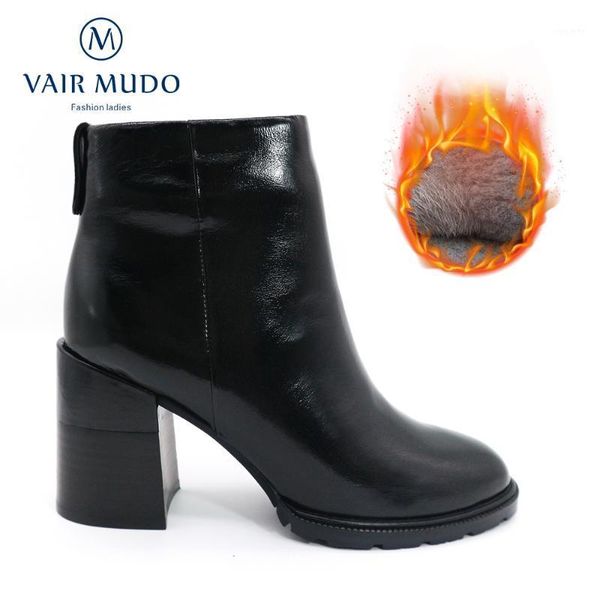 vair mudo ankle boots autumn winter elegant boots patent leather basic shoes women heel fur thick heel black dx151
vair mudo ankle boots autumn winter elegant boots patent leather basic shoes women heel fur thick heel black dx151