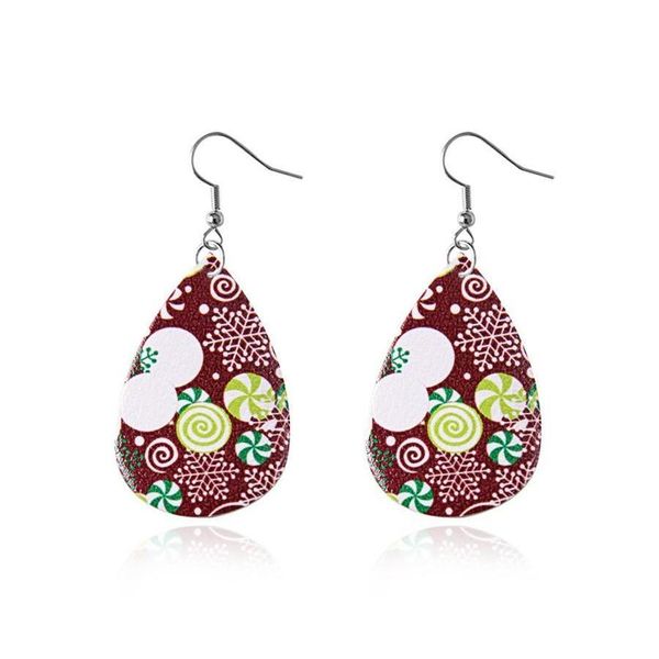 woman leather christmas earrings bohemian lady pu leather water drop pendant earrings jewelry xmas part sqcdro queen66, Silver
woman leather christmas earrings bohemian lady pu leather water drop pendant earrings jewelry xmas part sqcdro queen66, Silver