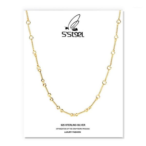 s'steel trendy necklace for women 925 sterling silver minimalist personalized chain necklaces colar prata 925 feminino jewelry1
s'steel trendy necklace for women 925 sterling silver minimalist personalized chain necklaces colar prata 925 feminino jewelry1