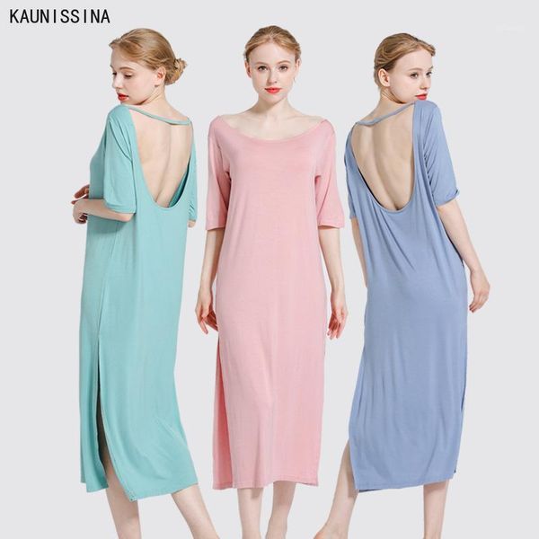 women's nightdress modal stretchy short sleeve long nightgown sleepwear nightwear homewear plus size female sleep dress1, Black;red
women's nightdress modal stretchy short sleeve long nightgown sleepwear nightwear homewear plus size female sleep dress1, Black;red