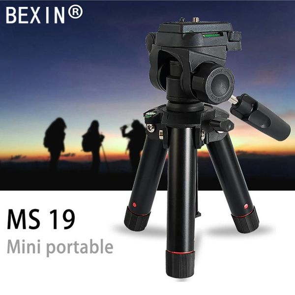 bexin ms19 portable tripod pgraphy travel tripod for canon nikon sony dslr/ildc cameras / max. load 5kg
bexin ms19 portable tripod pgraphy travel tripod for canon nikon sony dslr/ildc cameras / max. load 5kg