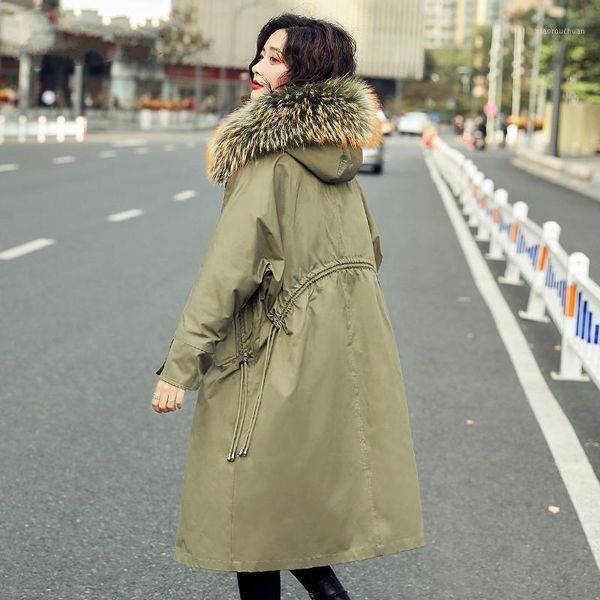 new woman parkas coat raccoon fur collar winter women's down jacket korean female jackets clothes women chaqueta mujer wpy9741, Black
new woman parkas coat raccoon fur collar winter women's down jacket korean female jackets clothes women chaqueta mujer wpy9741, Black