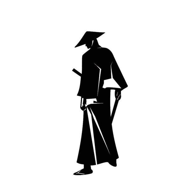 5.5*14.2cm quiet soundless japanese samurai car sticker black/silver covering the body soldier decal vinyl c21-0146
5.5*14.2cm quiet soundless japanese samurai car sticker black/silver covering the body soldier decal vinyl c21-0146