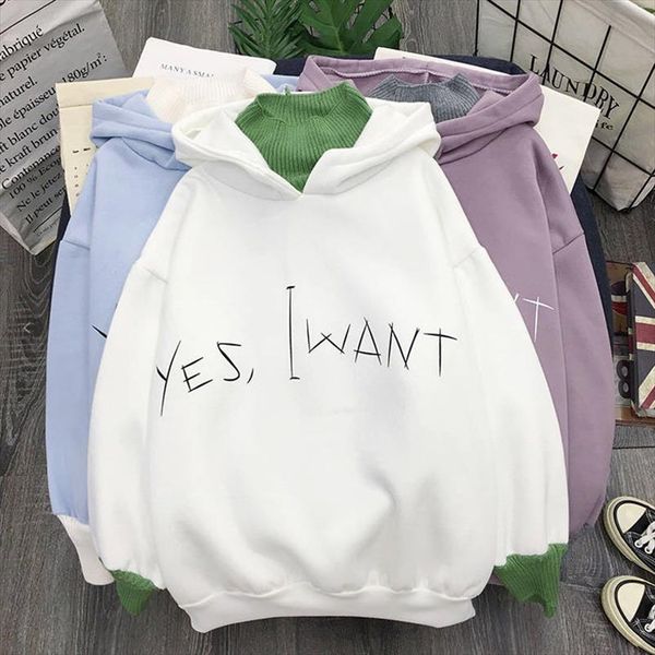 velvet oversized women hoodie for clothes pullover loose high collar two letter printing casual pullover sweatshirt female, Black
velvet oversized women hoodie for clothes pullover loose high collar two letter printing casual pullover sweatshirt female, Black