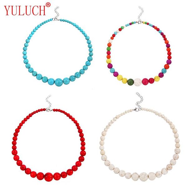 yuluch 2020 new spring fashion all match stone 4 colors necklace for women round shape elegant jewelry accessories for girl gift, Silver
yuluch 2020 new spring fashion all match stone 4 colors necklace for women round shape elegant jewelry accessories for girl gift, Silver