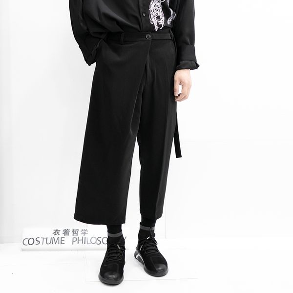 2021 new s-6xl men's occasional spring/summer pants are asymmetrical in size. t665, Black
2021 new s-6xl men's occasional spring/summer pants are asymmetrical in size. t665, Black