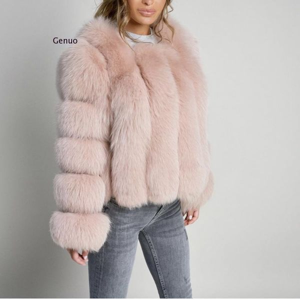 women fake fur jacket female winter luxury thick warm outerwear faux silver vertical cropped fur coat, Black
women fake fur jacket female winter luxury thick warm outerwear faux silver vertical cropped fur coat, Black