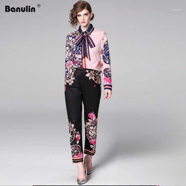 banulin fashion designer runway suit sets 2020 spring long sleeve floral bow print + long pants 2 piece set women b75861, White
banulin fashion designer runway suit sets 2020 spring long sleeve floral bow print + long pants 2 piece set women b75861, White