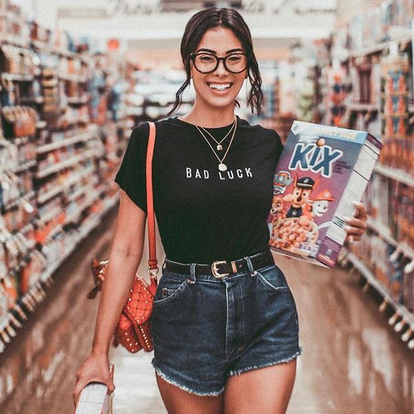 bad lunke women tshirt хлопок повседневная смешная футболка леди yong девушка более высокое качество tee tee drop ship s-507, White
bad lunke women tshirt хлопок повседневная смешная футболка леди yong девушка более высокое качество tee tee drop ship s-507, White