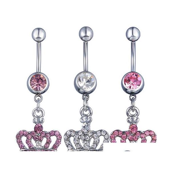 d0370 3 colors crown style belly piercing body jewelry button ring navel ring belly bar 10pcs lot jfb-3343 ol2aq, Silver
d0370 3 colors crown style belly piercing body jewelry button ring navel ring belly bar 10pcs lot jfb-3343 ol2aq, Silver