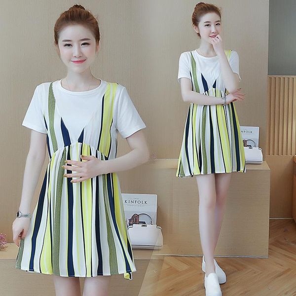 maternity dresses dress summer 2021 fashion tide mothers large size loose stripes pregnant women skirt, White
maternity dresses dress summer 2021 fashion tide mothers large size loose stripes pregnant women skirt, White