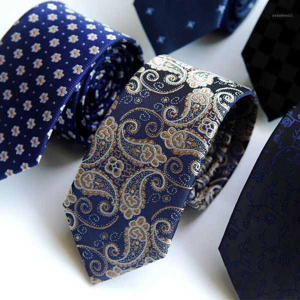

Neck Ties Necktie Gifts For Men Designers Fashion Jacquard Striped Tie Green Wedding Business Slim 6cm Skinny Cravate Homme1