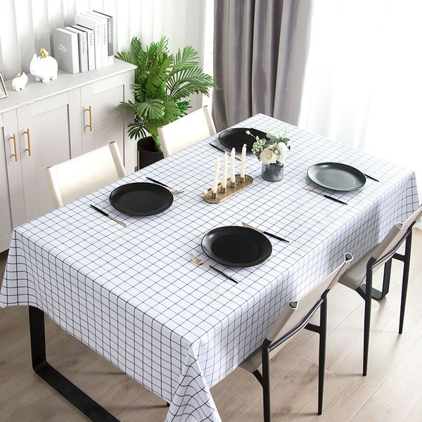 nordic tablecloth cloth waterproof, scald proof, oil resistant and non washable mat ins household pvc small square table plaid
nordic tablecloth cloth waterproof, scald proof, oil resistant and non washable mat ins household pvc small square table plaid