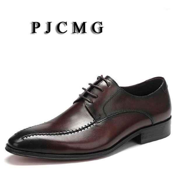 dress shoes pjcmg fashion men oxford wedding lace-up pointed toe solid black/red office genuine leather formal mens shoes1
dress shoes pjcmg fashion men oxford wedding lace-up pointed toe solid black/red office genuine leather formal mens shoes1