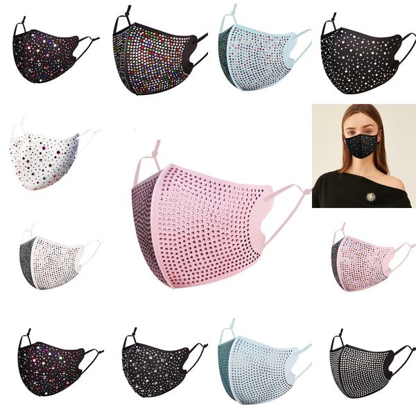 dhl shipping fashion face mask with adjustable ear loops for protection washable reusable mouth cover bling rhinestone m oq797, Black
dhl shipping fashion face mask with adjustable ear loops for protection washable reusable mouth cover bling rhinestone m oq797, Black