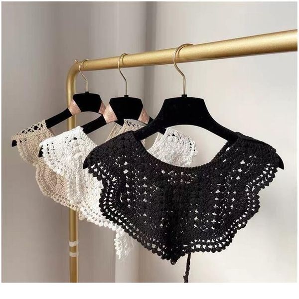 lace knitted crochet hollow fake collar women small shawl decorative fake collar women clothes accessories detachabl qylitz, Blue;red
lace knitted crochet hollow fake collar women small shawl decorative fake collar women clothes accessories detachabl qylitz, Blue;red