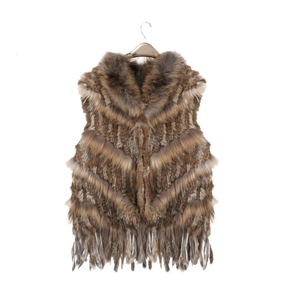 zy88026 real new winter knitting women rabbit goal with raccoon skin apartment borders pelle collection gilet, Black
zy88026 real new winter knitting women rabbit goal with raccoon skin apartment borders pelle collection gilet, Black