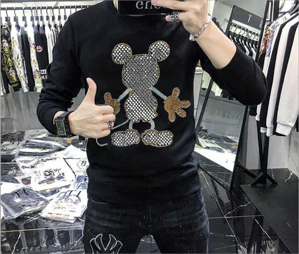 style oversized diamond male funny hoodies sweatpants korean-style streetwear man pullovers clothes 0fdy, Black
style oversized diamond male funny hoodies sweatpants korean-style streetwear man pullovers clothes 0fdy, Black