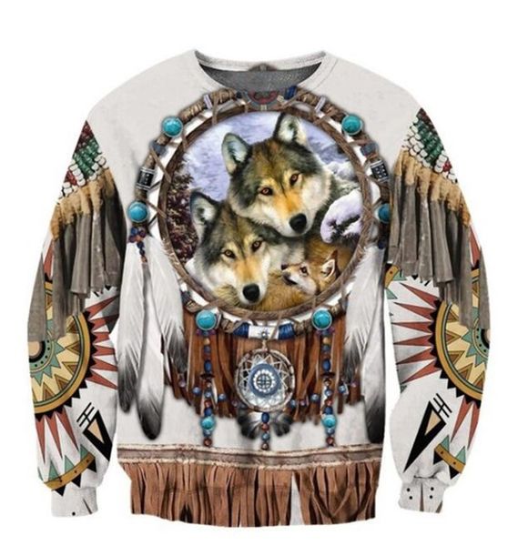 new fashion womens/mens native indian tribe wolf funny 3d print crewneck sweatshirt jumper women/men fashion clothing, Black
new fashion womens/mens native indian tribe wolf funny 3d print crewneck sweatshirt jumper women/men fashion clothing, Black