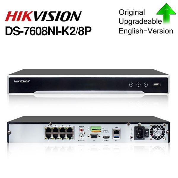 kits hikvision original nvr ds-7608ni-k2/8p 8ch poe 8mp 4k record 2 sata for camera security network video recorder1, Black;white
kits hikvision original nvr ds-7608ni-k2/8p 8ch poe 8mp 4k record 2 sata for camera security network video recorder1, Black;white