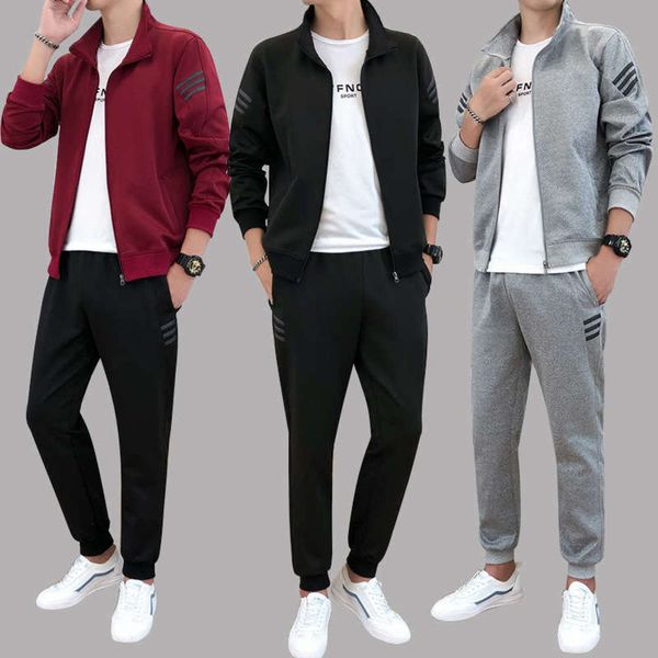 cardigan new and 2020 autumn men's sweater suit youth stand collar casual korean sportswear two piece fashion, Gray
cardigan new and 2020 autumn men's sweater suit youth stand collar casual korean sportswear two piece fashion, Gray