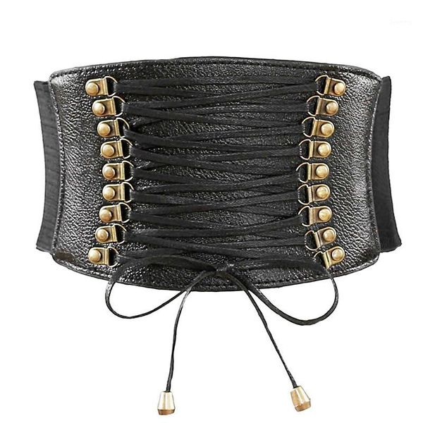 vintage steampunk corset leather belt for women gothic lace up underbust corset and bustiers with zip waist belt shape corselet1, Black;white
vintage steampunk corset leather belt for women gothic lace up underbust corset and bustiers with zip waist belt shape corselet1, Black;white