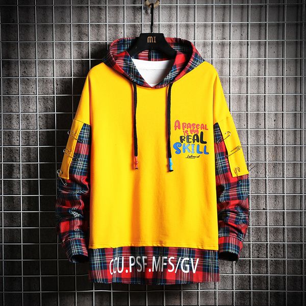 kksky streetwear 2020 fashion plaid male harajuku oversized hip hop hoodies yellow japanese sweatshirts hooded mens 5xl hohhw, Black
kksky streetwear 2020 fashion plaid male harajuku oversized hip hop hoodies yellow japanese sweatshirts hooded mens 5xl hohhw, Black