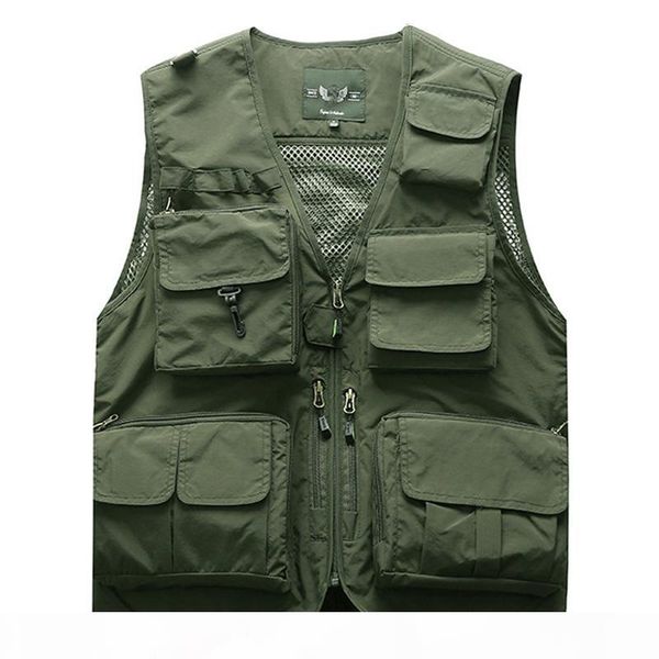 outdoor men's tactical fishing vest jacket man multi pockets sleeveless travel jackets 5xl 6xl 7xl, Black;brown
outdoor men's tactical fishing vest jacket man multi pockets sleeveless travel jackets 5xl 6xl 7xl, Black;brown