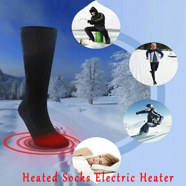 sports socks electric heated skiing for men women winter warming cycling hiking snowboard rechargeable battery, Black
sports socks electric heated skiing for men women winter warming cycling hiking snowboard rechargeable battery, Black