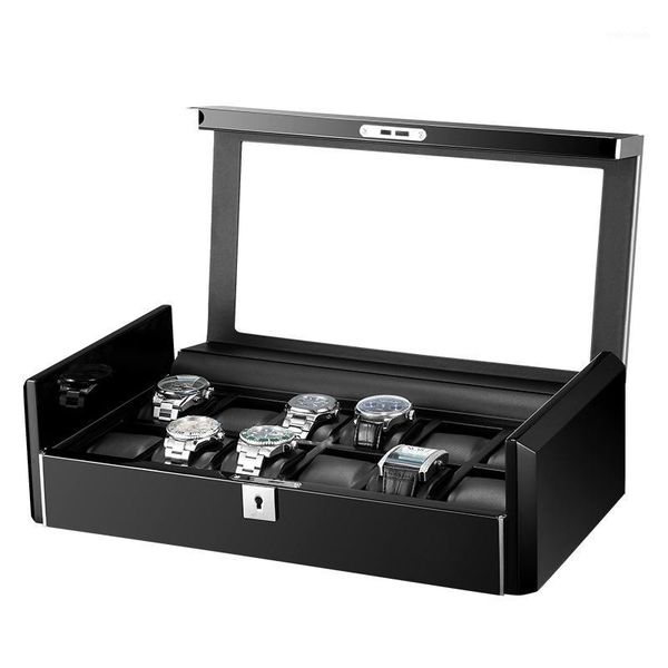 watch boxes & cases leather wooden travel display case holder organizer box with 12 removable watches pillow for jewell gift drop1, Black;blue
watch boxes & cases leather wooden travel display case holder organizer box with 12 removable watches pillow for jewell gift drop1, Black;blue