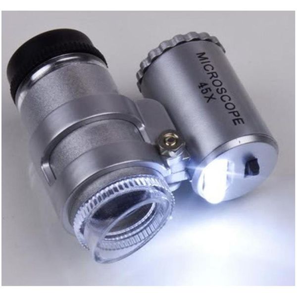 microscope 45x jeweler magnifier jewelry loupes mini magnifiers pocket microscopes with led light + leather pouch m sqctxn bdenet
microscope 45x jeweler magnifier jewelry loupes mini magnifiers pocket microscopes with led light + leather pouch m sqctxn bdenet