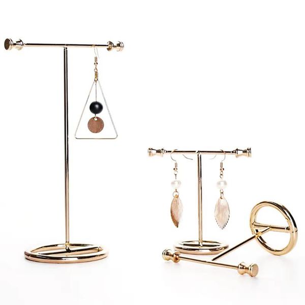 jewelry display stand show rack metal alloy gold earring rack hanging jewelry for earrings necklace storage, Pink;blue
jewelry display stand show rack metal alloy gold earring rack hanging jewelry for earrings necklace storage, Pink;blue