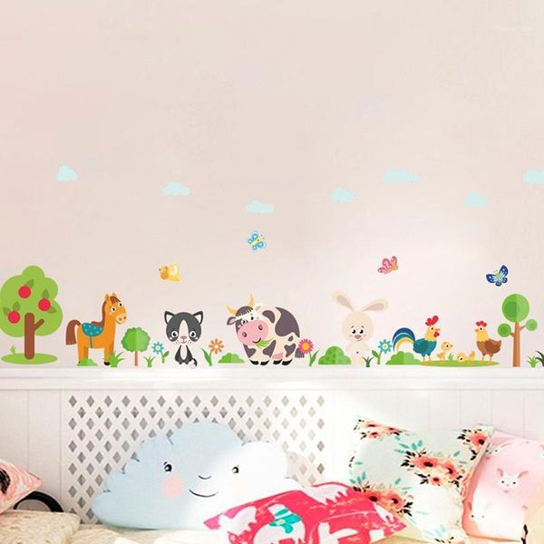 lovely animals farm wall stickers for home decoration kids room bedroom cow horse pig chicken mural art diy pvc wall decals1
lovely animals farm wall stickers for home decoration kids room bedroom cow horse pig chicken mural art diy pvc wall decals1