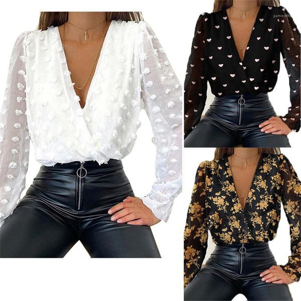 floral hollow long sleeve v neck fashion slim women pullover blouses womens chiffon shirts, White
floral hollow long sleeve v neck fashion slim women pullover blouses womens chiffon shirts, White