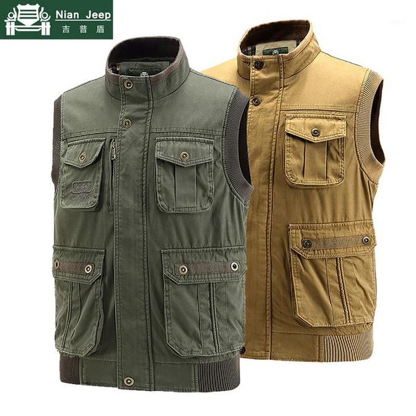 men's vests plus size 6xl 7xl brand vest men double wear cotton sleeveless jacket multi-pocket outwear waistcoat male1, Black;white
men's vests plus size 6xl 7xl brand vest men double wear cotton sleeveless jacket multi-pocket outwear waistcoat male1, Black;white
