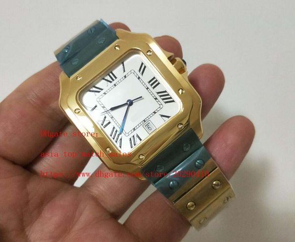 elling latest style watch mechanical automatic 18k gold 38mm white dial auto date men's watches, Slivery;brown
elling latest style watch mechanical automatic 18k gold 38mm white dial auto date men's watches, Slivery;brown