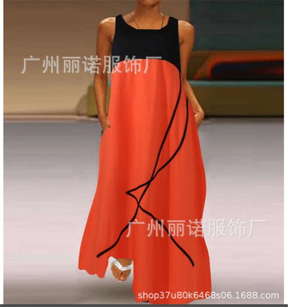 wind large 2020 summer new splicing loose medium long skirt women's cotton hemp short sleeve dress, Black;gray
wind large 2020 summer new splicing loose medium long skirt women's cotton hemp short sleeve dress, Black;gray