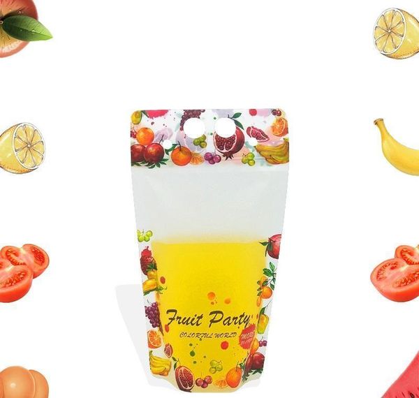 500ml flamingo fruit pattern plastic drink packaging bag for beverage juice milk coffee, with handle jllndj yummy_shop
500ml flamingo fruit pattern plastic drink packaging bag for beverage juice milk coffee, with handle jllndj yummy_shop