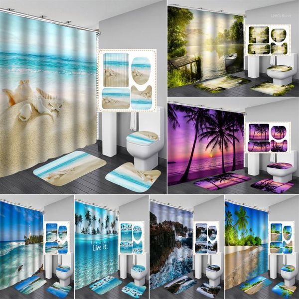 shower curtains colorful beach fabric curtain bathroom sea conch starfish shell boat rug sets toilet cover mat set1
shower curtains colorful beach fabric curtain bathroom sea conch starfish shell boat rug sets toilet cover mat set1